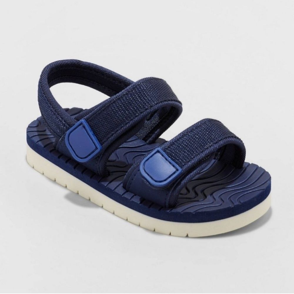 Cat & Jack Navy Blue Sandals Sz 11